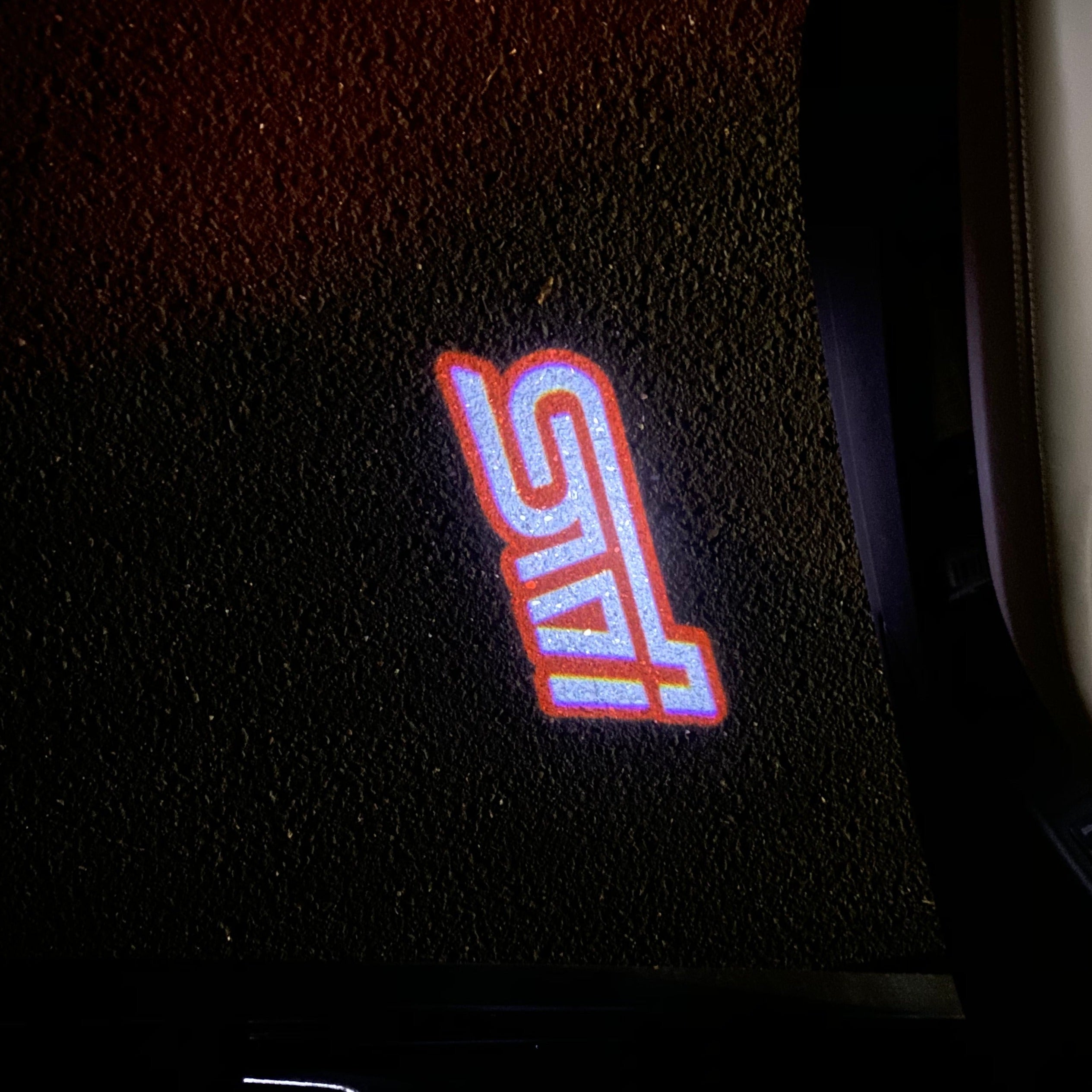 STI  LOGO PROJECROTR LIGHTS Nr.03 (quantity 1 = 1 sets/2 door lights)