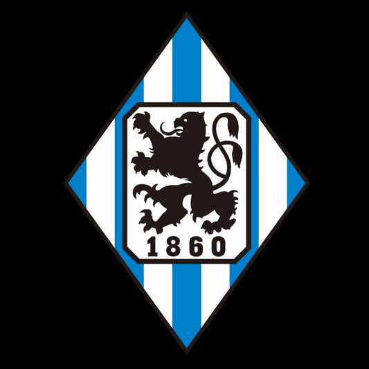 Football CLUB Munchen 1860 Logo Nr.258  (quantity 1 = 2 Logo Films /2 door lights）