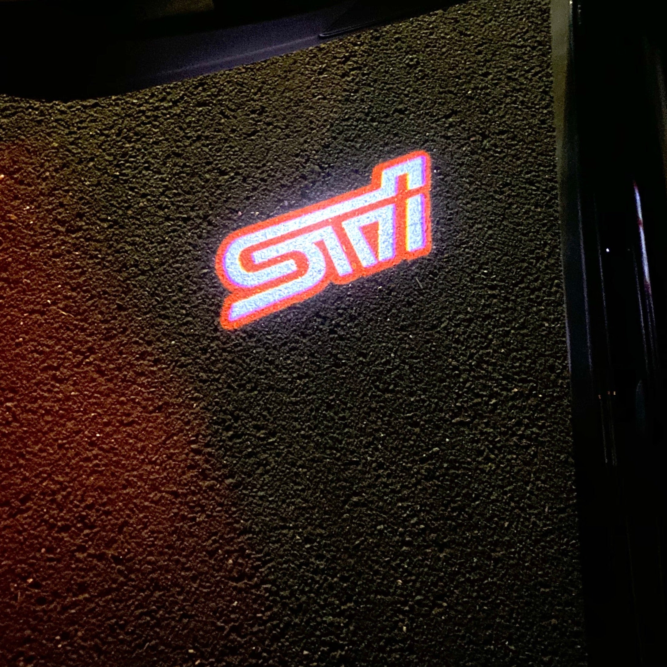 STI  LOGO PROJECROTR LIGHTS Nr.03 (quantity 1 = 1 sets/2 door lights)