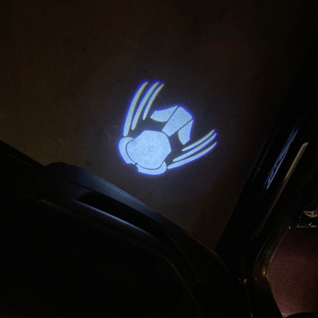 Predator sign No. 201 (quantity 1 = 2 Marker Film / 2 door LAMP)