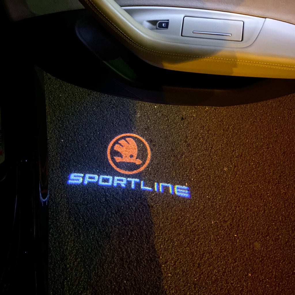 SPORT LINE LOGO PROJECTOR LIGHTS Nr.05 (quantité 1 = 2 Logo Film / 2 portes lumières)
