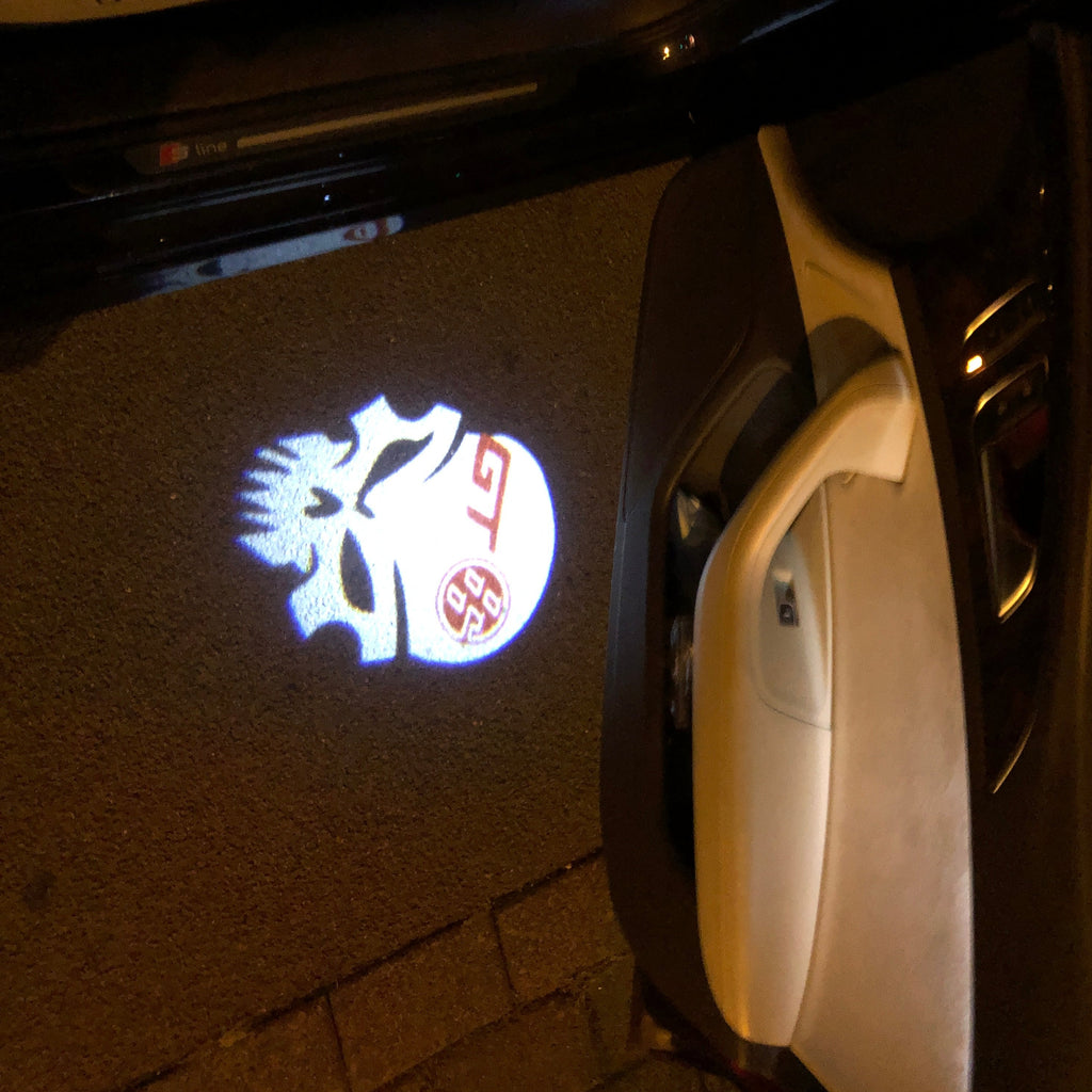 TOYOTA  GT86 LOGO PROJECROTR LIGHTS Nr.15  (quantity 1 = 2 Logo Films /2 door lights）