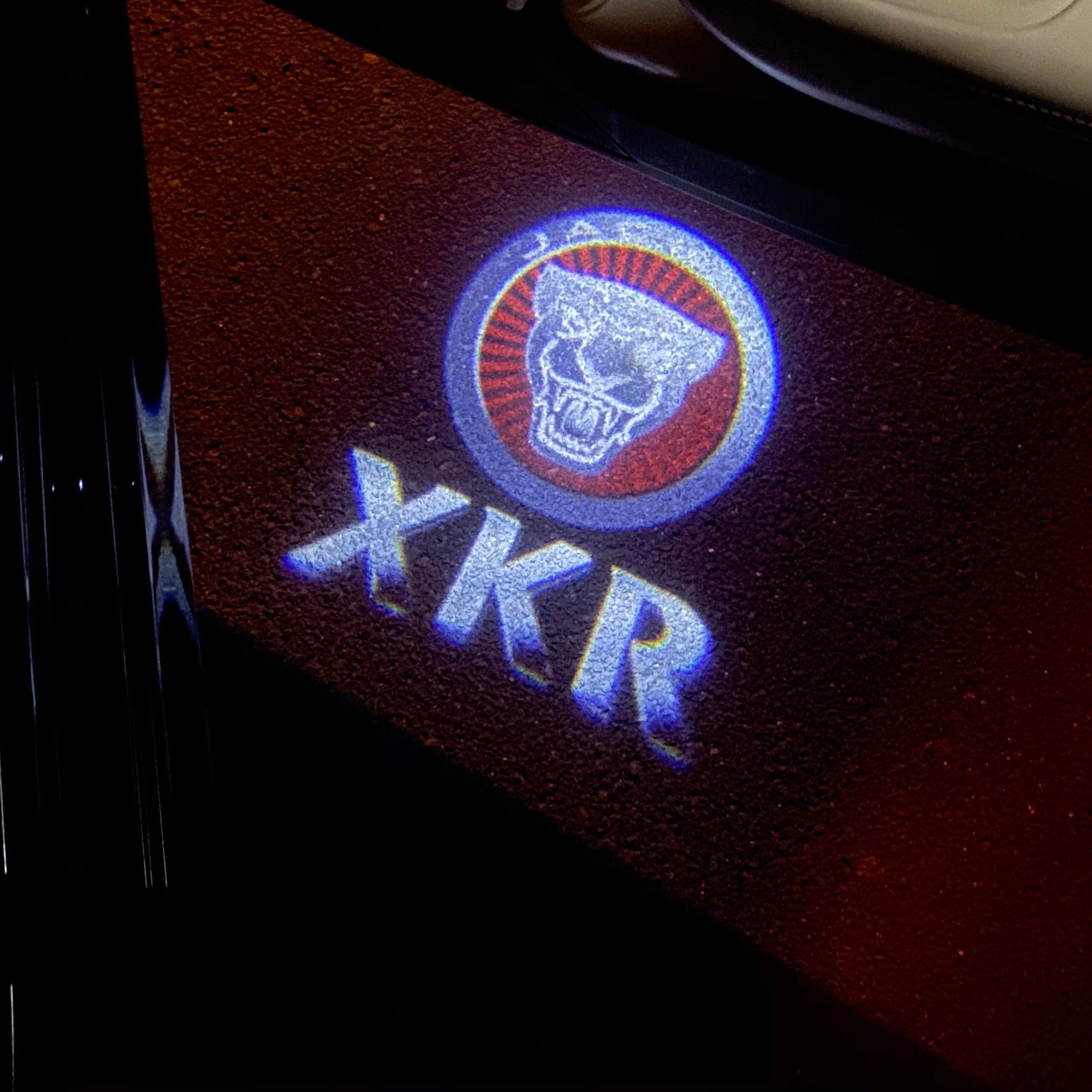 JAGUAR XKR LOGO PROJECROTR LIGHTS Nr.96  (quantity 1 = 1 sets/2 door lights)