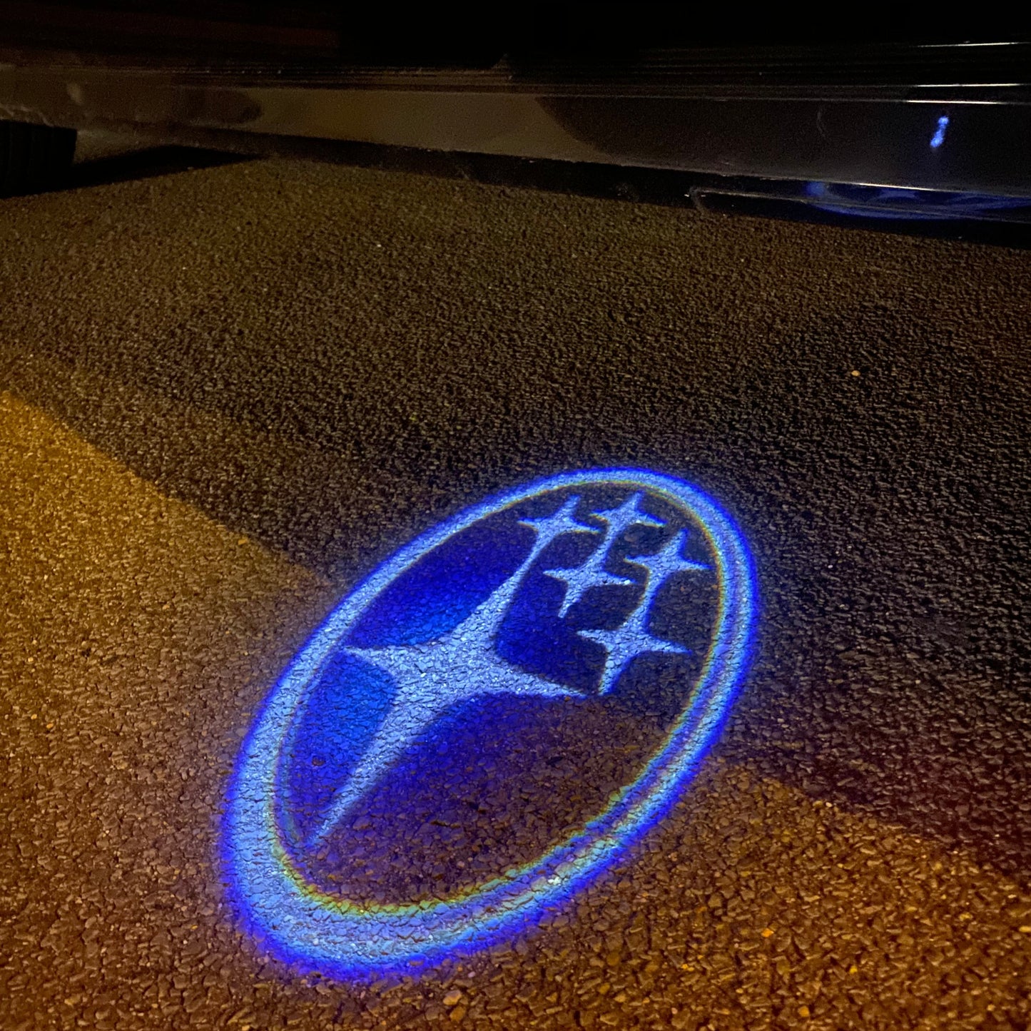 SUBARU LOGO PROJECROTR LIGHTS (quantity 1 = 1 sets/2 door lights) Nr.03A1