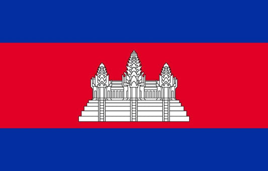 Cambodia  National Flag  logo door lights (quantity 1 = 1 sets / 2 logo film /  Can replace of lights  other logos )