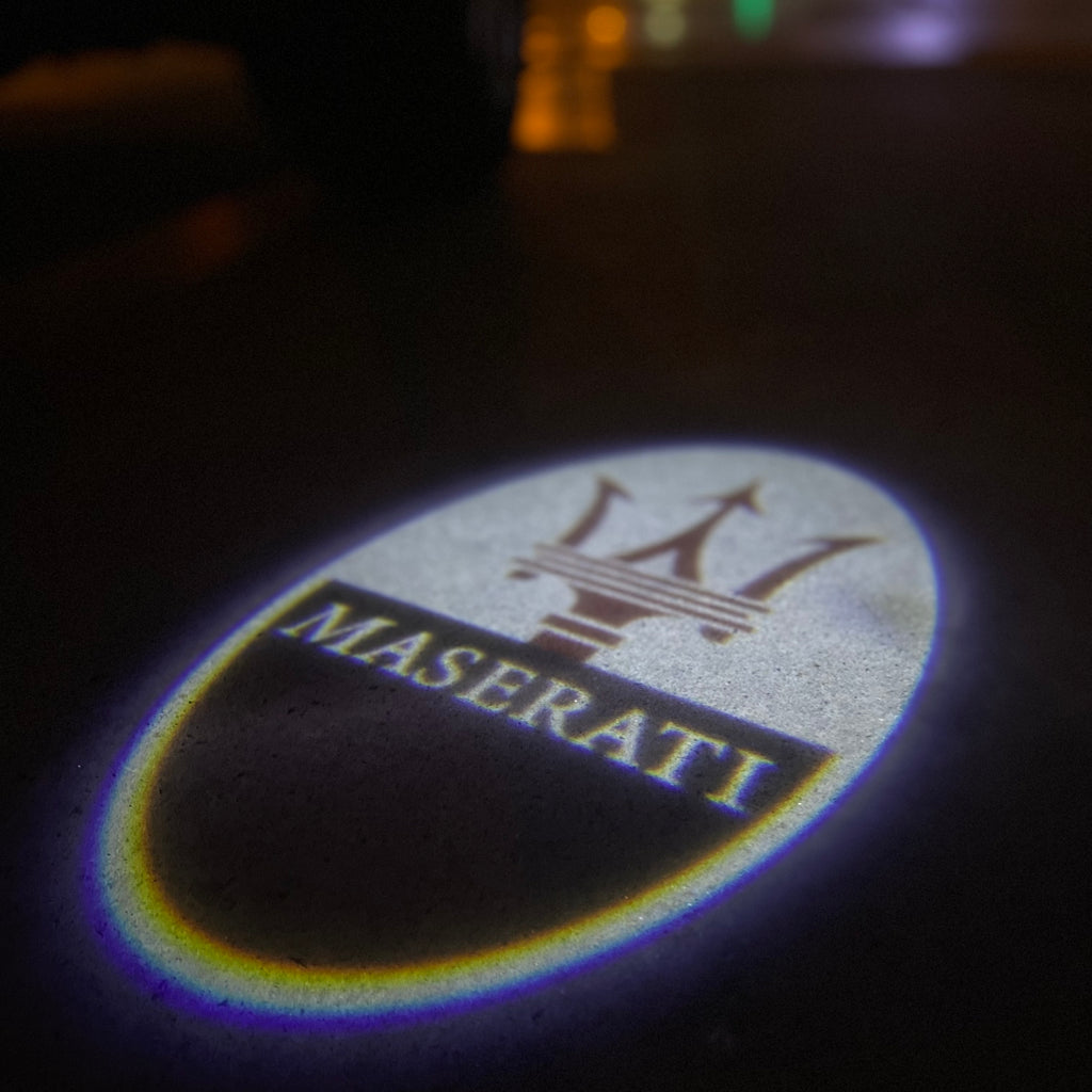 Maserati Original LOGO PROJECROTR LIGHTS Nr.17 (quantity 1 = 1 sets/2 door lights)