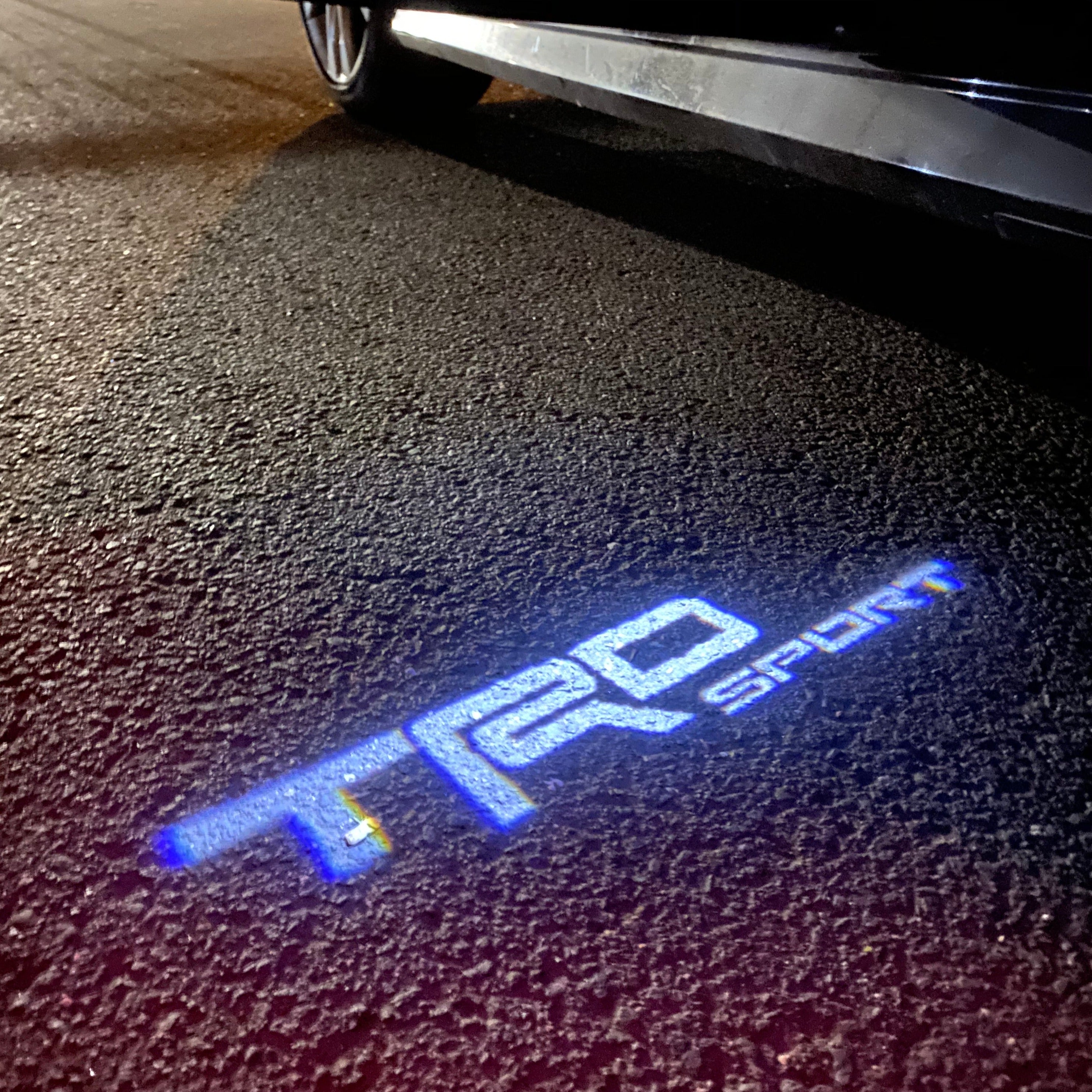 TRD  LOGO PROJECROTR LIGHTS Nr.03 (quantity 1 = 1 sets/2 door lights)