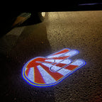 JDM LOGO PROJECTOT LIGHTS Nr.16 (quantity 1 = 1 sets/2 door lights)