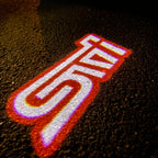 STI  LOGO PROJECROTR LIGHTS Nr.03 (quantity 1 = 1 sets/2 door lights)