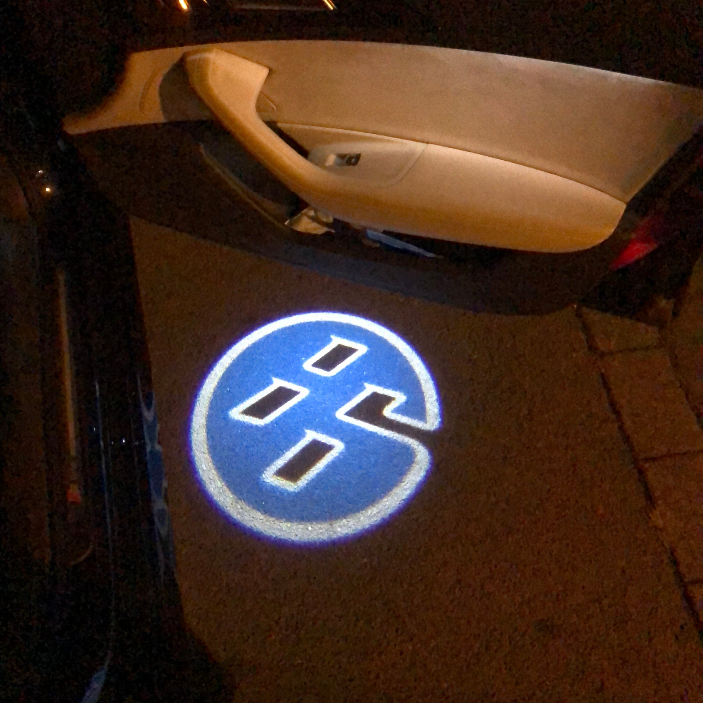 TOYOTA  GT86 LOGO PROJECROTR LIGHTS  Nr.09 Logo ( quantity 1 = 1 sets/2 door lights)