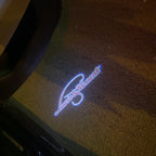 SKODA Laurin&klement LOGO PROJECTOT LIGHTS Nr.19 (Menge 1 = 2 Logofolien /2 Türleuchten)
