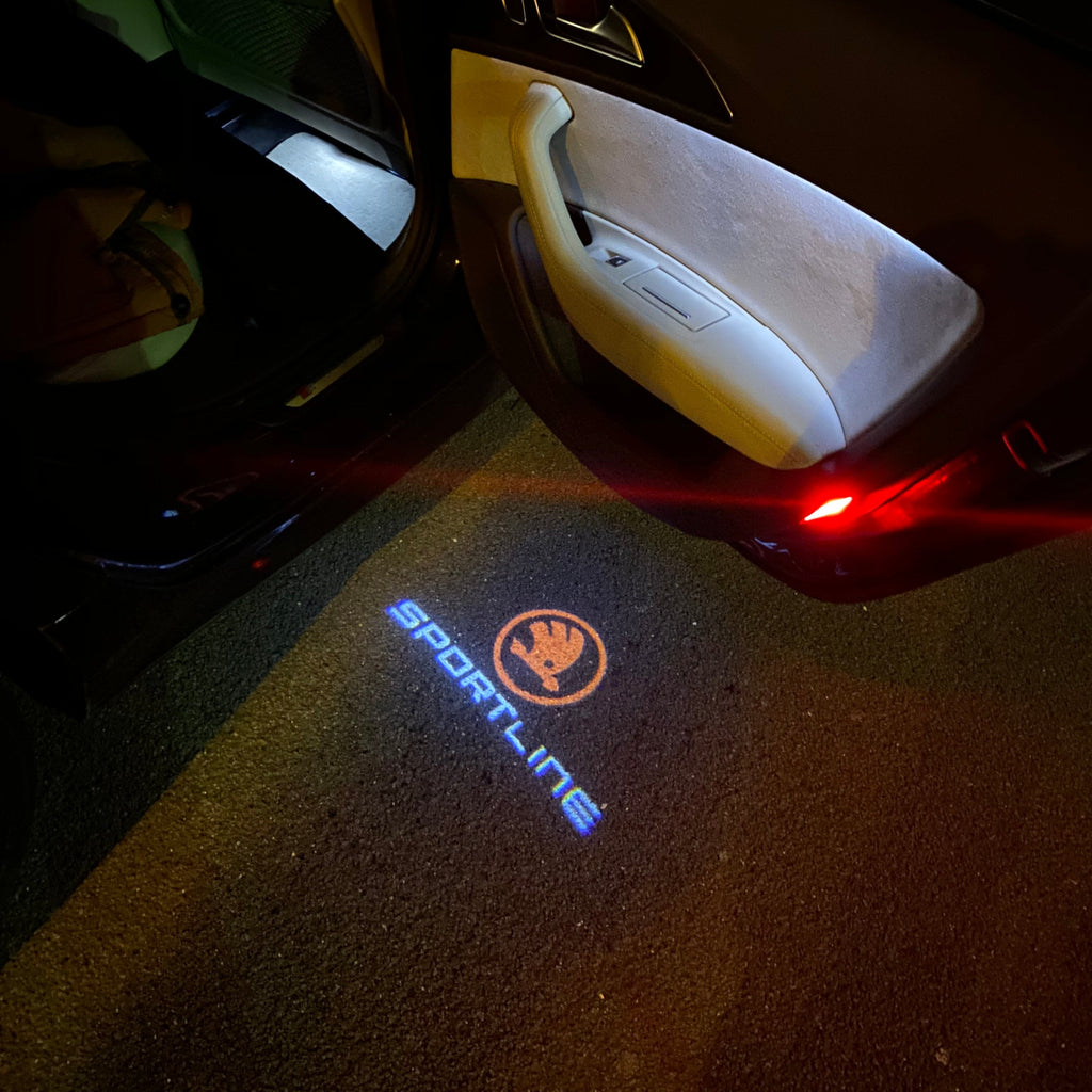 SPORT LINE LOGO PROJECTOR LIGHTS Nr.05 (quantité 1 = 2 Logo Film / 2 portes lumières)