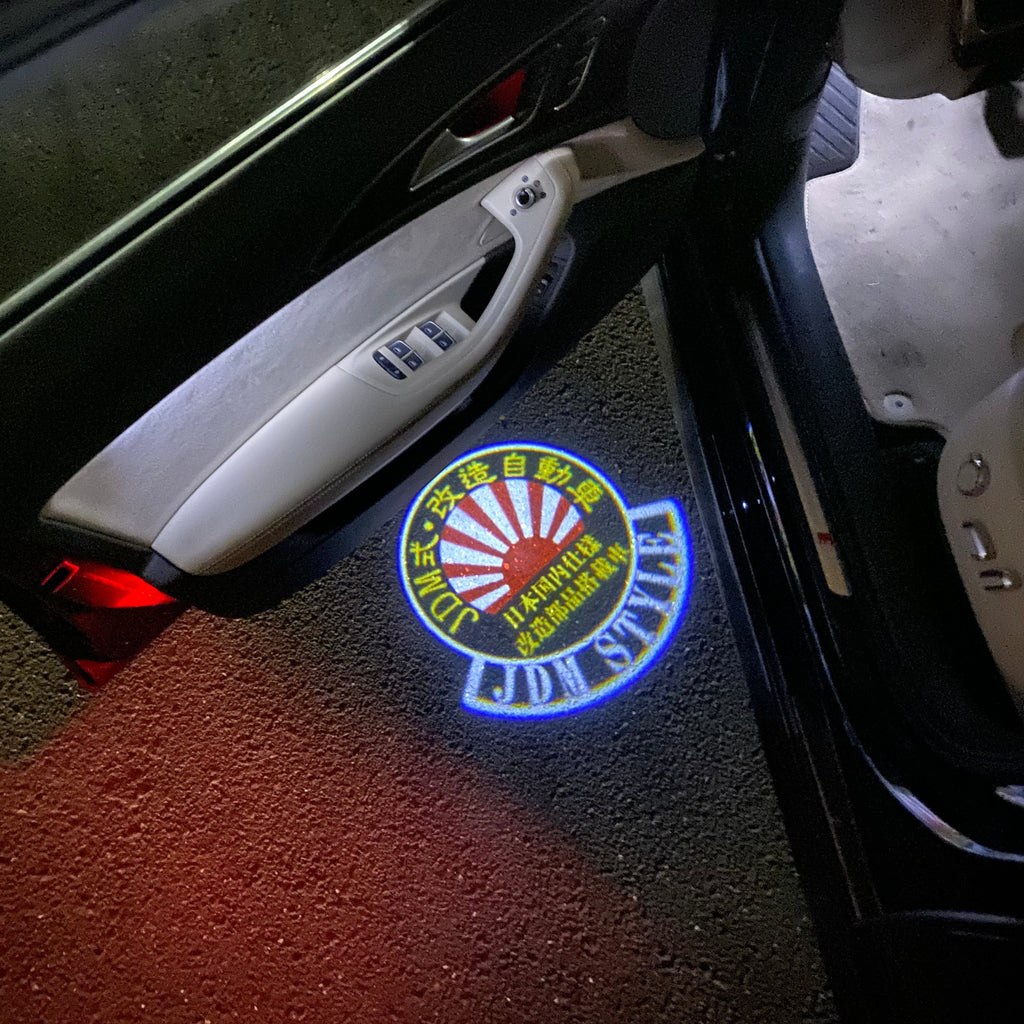 JDM LOGO PROJECTOT LIGHTS Nr.03 (quantity 1 = 1 sets/2 door lights)
