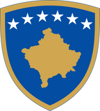Republika Kosovo Republika e Kosovës Република Косово Logo bandiera nazionale (quantità 1 = 1 set / 2 pellicola logo / Può sostituire di luci altri loghi)