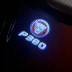 JAGUAR P 300 LOGO PROJECROTR LIGHTS Nr.94  (quantity 1 = 1 sets/2 door lights)
