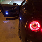 GTR R35 PROJECTOT LIGHTS Nr.01 (quantity 1 = 2 Logo Films /2 door lights）