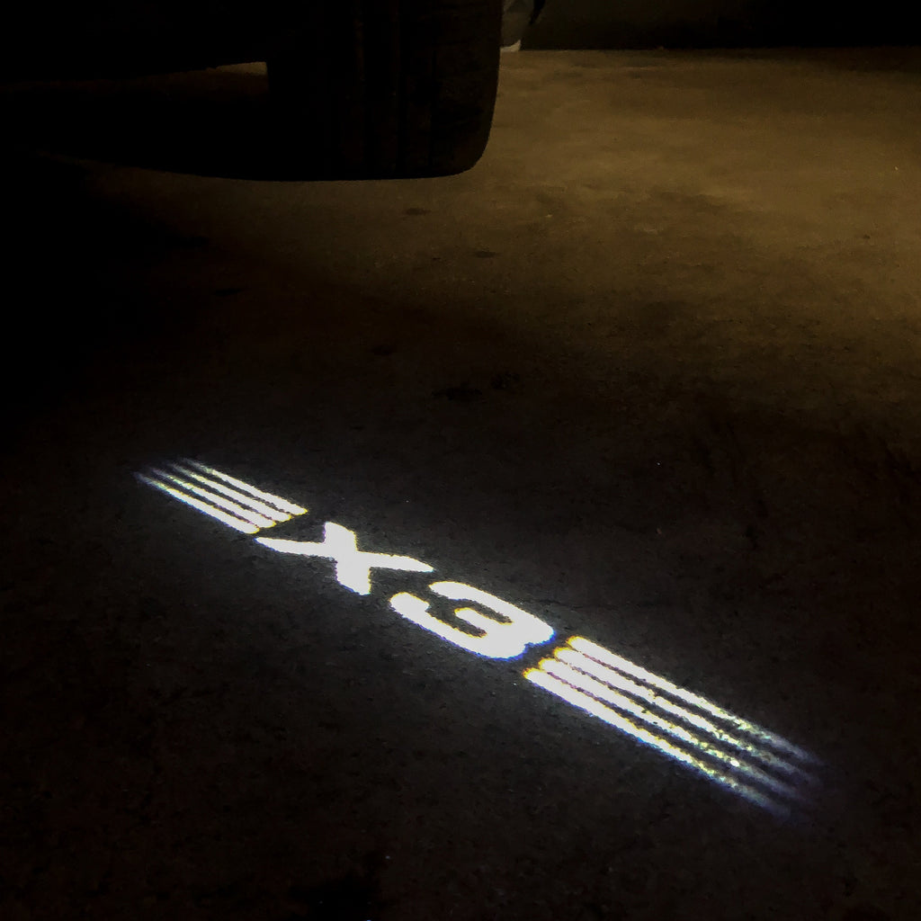 BMW X3 LOGO PROJECTOT LIGHTS Nr.21 (Menge 1 = 1 Sets/2 Türleuchten)