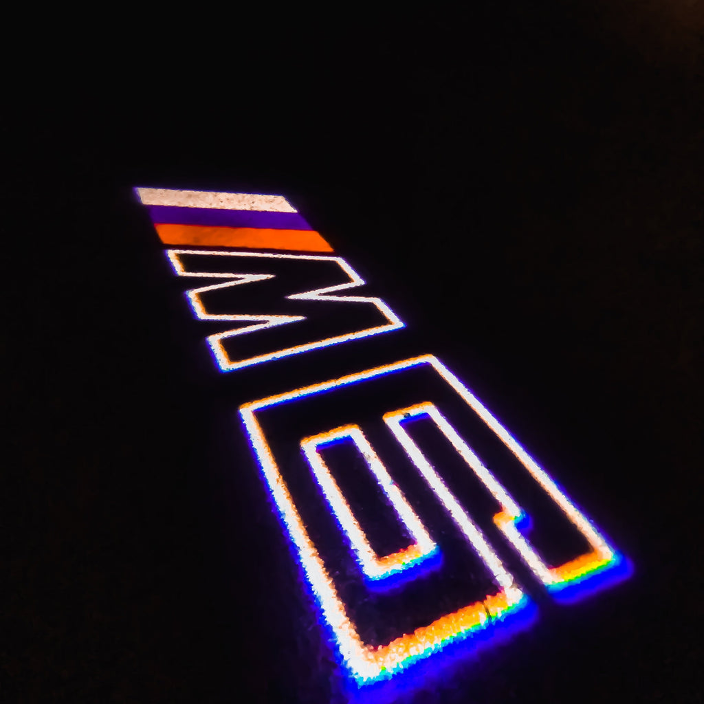 BMW M6 LOGO PROJECTOT LIGHTS Nr.04 (quantità 1 = 1 set/2 luci porta)