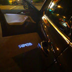 SKODA LOGO PROJECTOT LIGHTS Nr.90 (cantidad 1 = 2 Logo Film/2 luces de puerta)