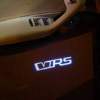 SKODA VRS LOGO PROJECTOT LIGHTS Nr.33 (quantity  1 =  2 Logo Film /  2 door lights)