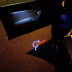 TESLA NÜRBURGRING LOGO Nr. 1528 (quantity 1 = 1 sets/2 door lights)