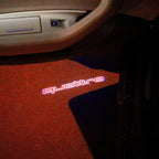 AUDI QUATTRO LOGO PROJECTOT LIGHTS Nr.95   (quantity 1 = 2 Logo Films /2 door lights）