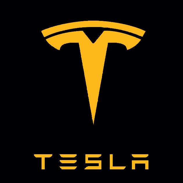 TESLA LOGO PROJECROTR LIGHTS Nr.1512 (quantity  1 =  2 Logo Film /  2 door lights)