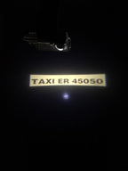 Coopération avec la compagnie de taxi, LED Moving Scuff Plaques et feux de portes pour les mercedes benz E KLASSES