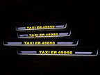Coopération avec la compagnie de taxi, LED Moving Scuff Plaques et feux de portes pour les mercedes benz E KLASSES