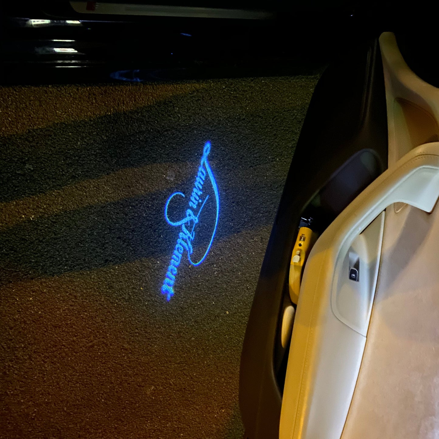 SKODA Laurin&klement LOGO PROJECTOT LIGHTS Nr.19  (quantity 1 = 2 Logo Films /2 door lights）