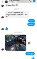 das Feedback des Käufers