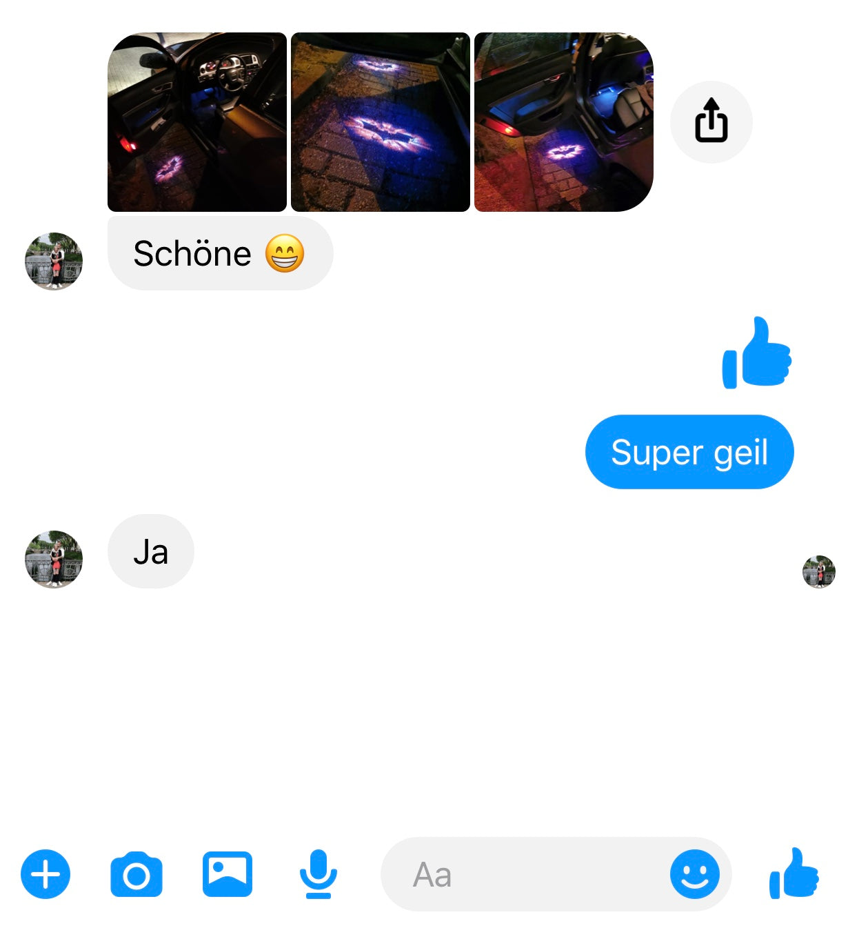 das Feedback des Käufers