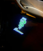 Alfa Romeo Biscione snake LOGO PROJECTOT LIGHTS Nr.65 (quantity  1 =  2 Logo Film /  2 door lights)
