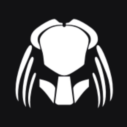 Predator Logo Nr.201 (quantity 1 = 2 Logo Films /2 door lights）Movie Series Logo