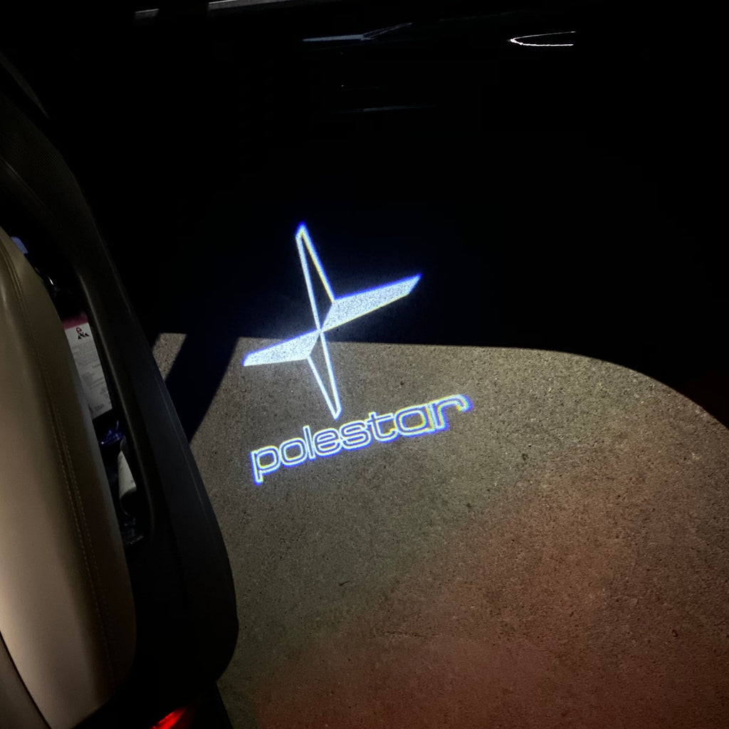 POLESTAR LOGO PROJECROTR LIGHTS Nr.132 (quantity  1 =  2 Logo Film /  2 door lights)