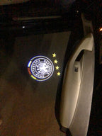 Football CLUB deutscher fussball-bund Logo door lights Nr.232  (quantity 1 = 2 Logo Films /2 door lights）