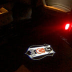 Football CLUB   BJK 1903 Logo door lights Nr.225  (quantity 1 = 2 Logo Films ）