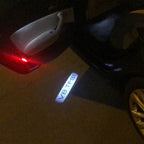 AUDI V8 TFSI  LOGO PROJECTOT LIGHTS Nr.106  (quantity 1 = 2 Logo Films /2 door lights）