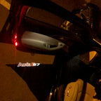 AUDI S7  LOGO PROJECTOT LIGHTS Nr.93  (quantity 1 = 2 Logo Films /2 door lights）