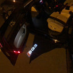 AUDI SQ3 LOGO PROJECTOT LIGHTS Nr.57  (quantity 1 = 2 Logo Films /2 door lights）