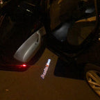 AUDI S8 LOGO PROJECTOT LIGHTS Nr.94  (quantity 1 = 2 Logo Films /2 door lights）