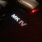 Volkswagen Door lights MK4  Logo  Nr. 89  (quantity 1 = 2 Logo Films /2 door lights）