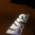 Volkswagen Türleuchten W12 Logo Nr. 99 (Menge 1 = 2 Logofolien /2 Türleuchten)