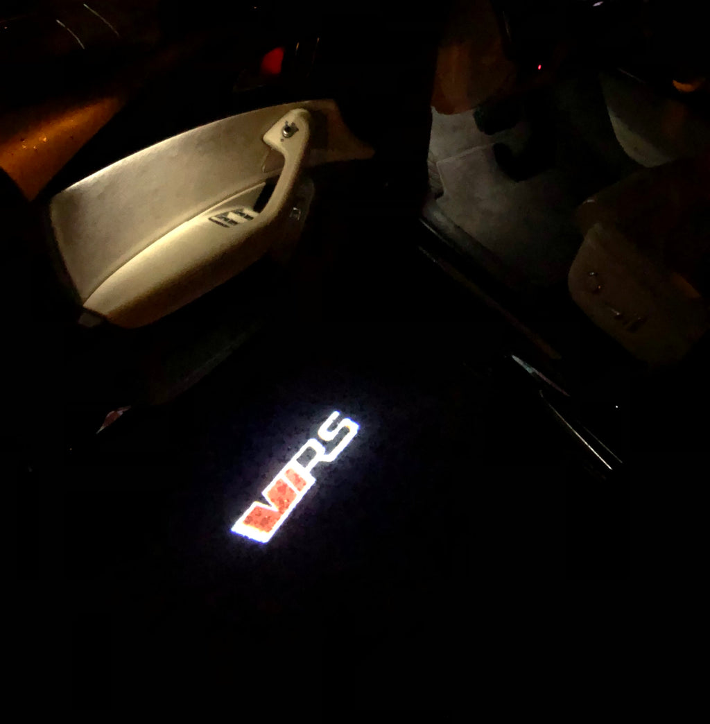 Skoda VRS logo Project LAMP No. 29 (quantity 1 = 2 logo Film / 2 door LAMP)