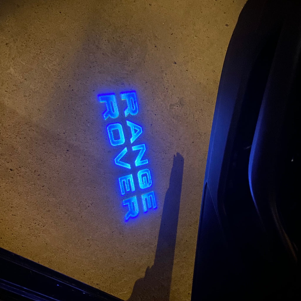 Land Rover   RANGE ROVER  LOGO PROJECROTR LIGHTS Nr.1113 (quantity 1 = 1 sets/2 door lights)