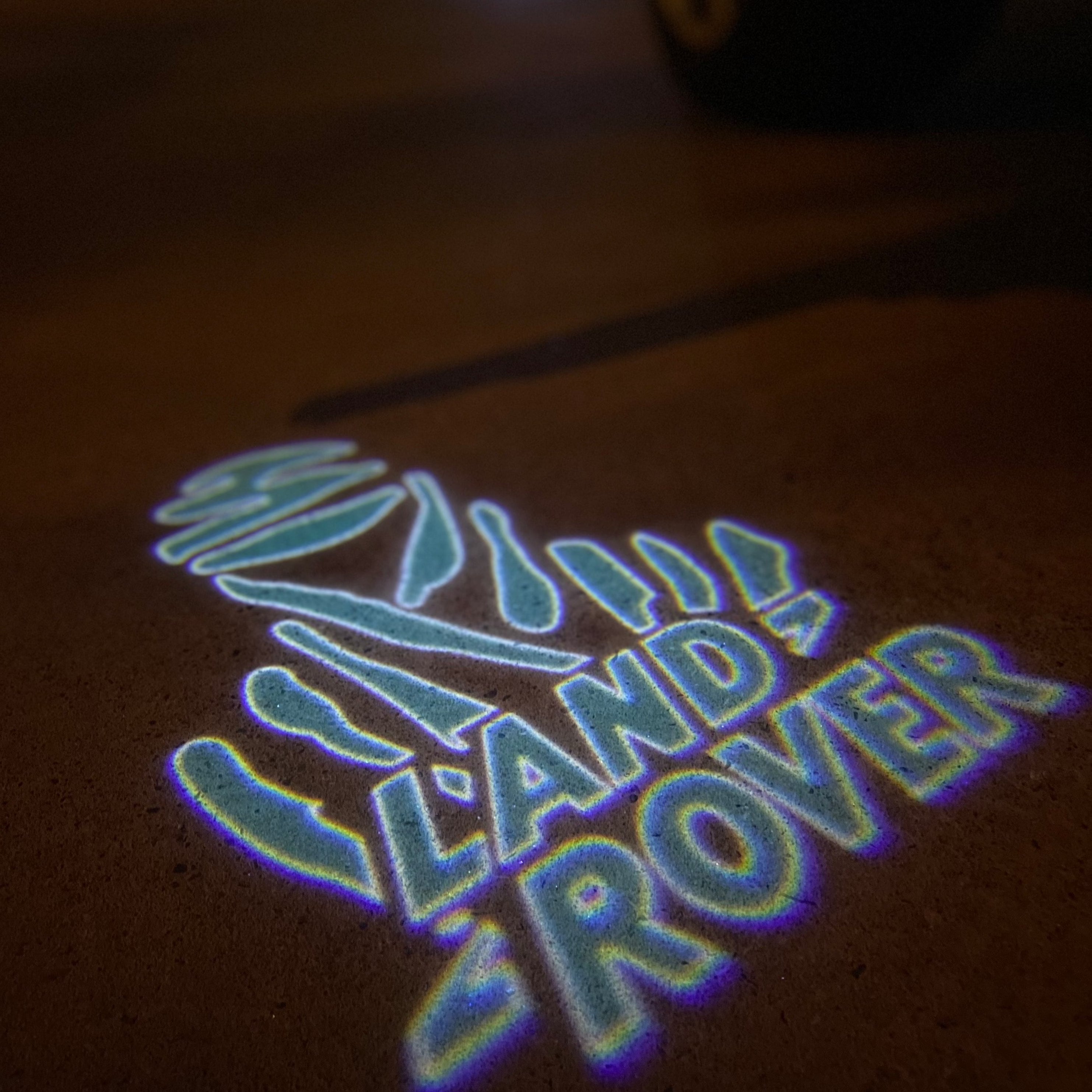 Land Rover  DAKAR  LOGO PROJECROTR LIGHTS Nr.1105(quantity 1 = 1 sets/2 door lights)