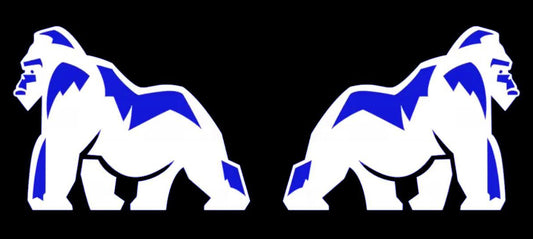 King Kong Logo door lights Nr.224  (quantity 1 = 2 Logo Films /2 door lights）Movie Series Logo